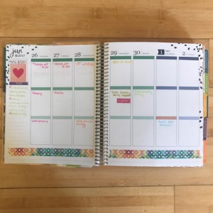 planner july